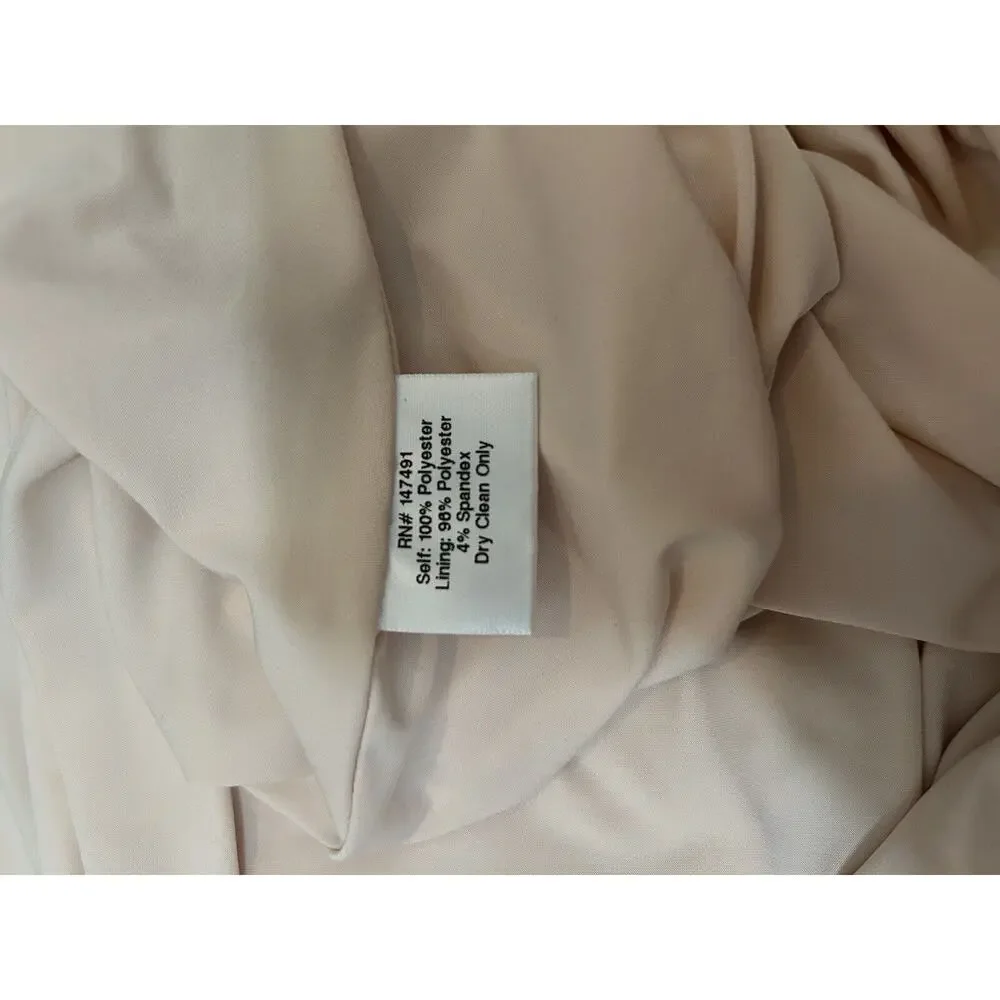 Katie May REVOLVE Maxi Dress Eden Gown In Ballet Bridesmaid Size 4 - Picture 11 of 13